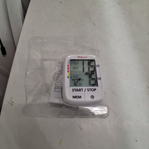 WALGREENS AUTOMATIC WRIST BLOOD PRESSURE MONITOR (MODEL: 899781/W10748-0820-L) image 3