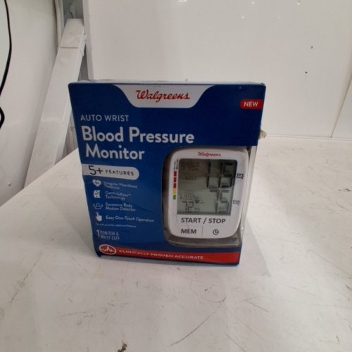 WALGREENS AUTOMATIC WRIST BLOOD PRESSURE MONITOR (MODEL: 899781/W10748-0820-L) image 4