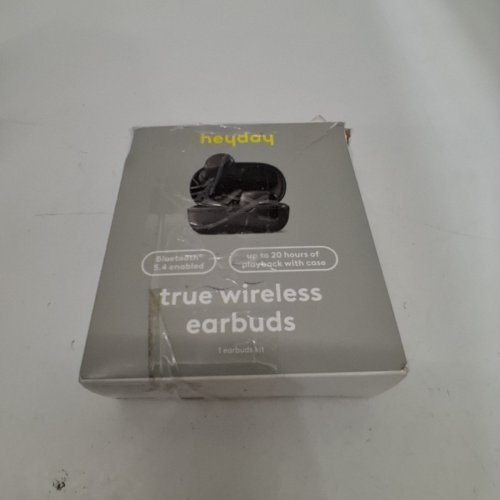 HEYDAY BLUETOOTH TRUE WIRELESS EARBUDS - SWEAT RESISTANT - BLACK image 6