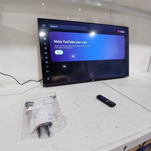 JVC 1080P ROKU SMART TV - 43" - BLACK (MODEL: LT43EC4257) image 2