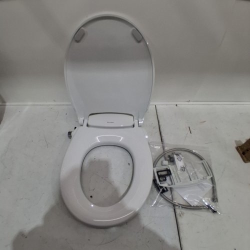 BRONDELL ECOSEAT S101 NON-ELECTRIC BIDET TOILET SEAT - ROUND WHITE (MODEL: CANS101-RW) image 3