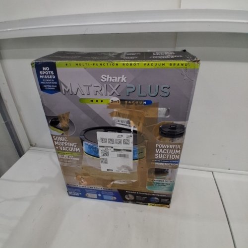 SHARK MATRIX PLUS 2-IN-1 ROBOT VACUUM CLEANER & MOP WORKS WITH ALEXA & GOOGLE ASSIST - BLACK (MODEL: RV2620WKCA) image 6