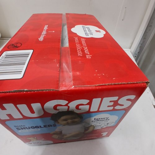 96PK HUGGIES LITTLE SNUGGLERS DISPOSABLE GENTLE SKIN PROTECTION BABY DIAPERS - SIZE 1 - DISNEY WINNIE THE POOH image 3