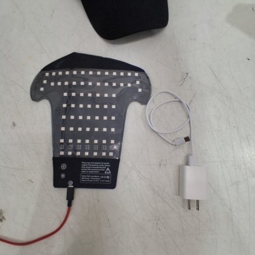 HAIR GROWTH CAP RED LIGHT THERAPY DEVICE - LOW-LEVEL LASER THERAPY FOR HAIR LOSS TREATMENT - OSFM - BLACK (MODEL: GR-B1000) image 3