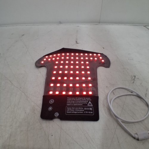 HAIR GROWTH CAP RED LIGHT THERAPY DEVICE - LOW-LEVEL LASER THERAPY FOR HAIR LOSS TREATMENT - OSFM - BLACK (MODEL: GR-B1000) image 6