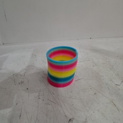 THE ORIGINAL GIANT PLASTIC SLINKY - 6" - RAINBOW image 2