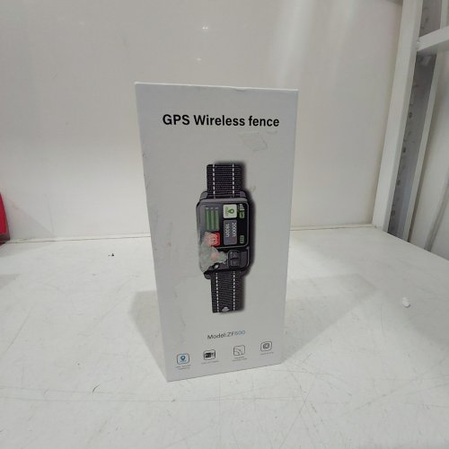 PRTRFLC RECHARGABLE GPS TRACKING WIRELESS INVISIBLE ELECTRIC FENCE WITH 3 TRAINING MODES DOG COLLAR - 49FT - 6561FT - 15LBS-120LBS DOGS - BLACK (MODEL: ZF500) image 2