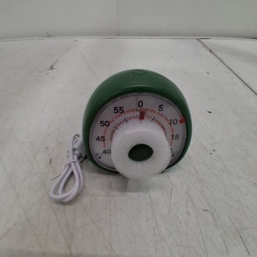 RECHARGEABLE VISUAL TIMER WITH ADJUSTABLE VOLUME & ALARM DURATION - GREEN/WHITE image 3