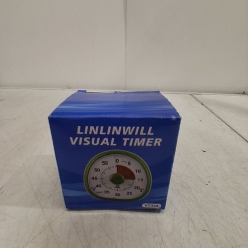 RECHARGEABLE VISUAL TIMER WITH ADJUSTABLE VOLUME & ALARM DURATION - GREEN/WHITE image 4