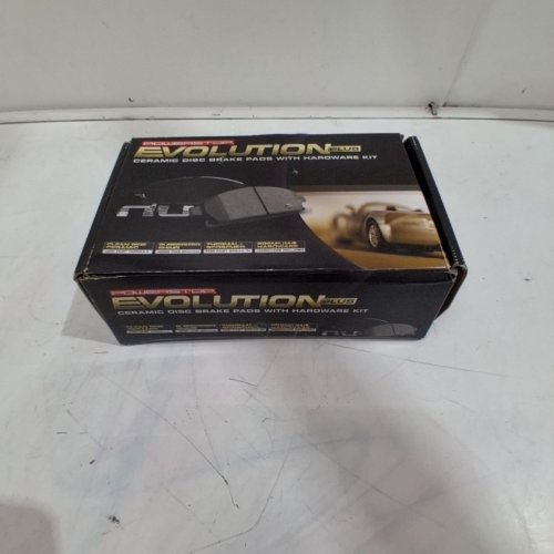POWER STOP EVOLUTION PLUS BRAKE PADS WITH HARDWARE - COMPATIBLE WITH VARIOUS HONDAS AND ACURAS (MODEL: 17-465) image 5