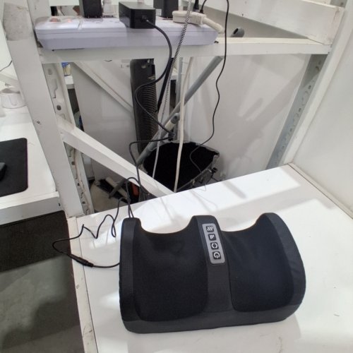 FOOT MASSAGER MACHINE SHIATSU DEEP TISSUE HEAT THERAPY ELECTRIC FOOT MASSAGER - 100 V-240 V - BLACK image 3