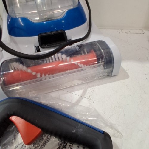 HOOVER CORDED POWERDASH PET COMPACT LIGHTWEIGHT CARPET CLEANER - WHITE/BLUE (MODEL: FH50705VCD) image 4