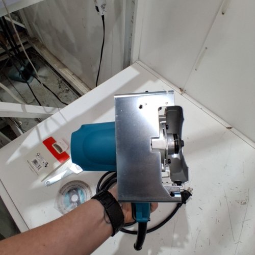 MAKITA CORDED DRY CUTTING MASONRY SAW WITH 2 BLADES - 4-3/8" - 100DBA - 12200RPM - 10AMP - 120V - TEAL (MODEL: 4100NH2ZX) image 5