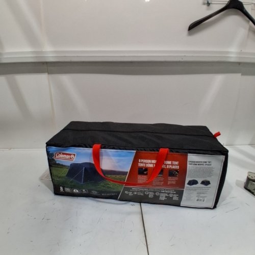 COLEMAN 8-PERSON MODIFIED DOME FULL FLY CAMPING TENT - 9FT X 12FT X 6FT - BLUE (MODEL: 1985281) image 4