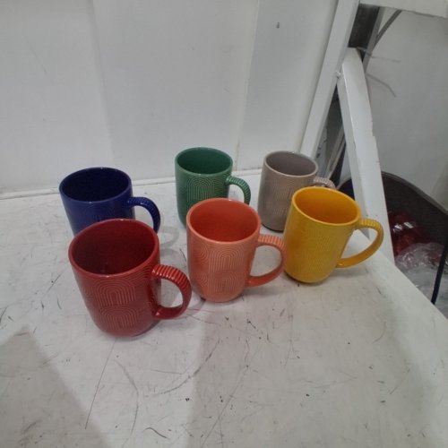 6PK OVER & BACK ARCH MUGS - 480ML - ASSORTED COLORS (MODEL: 1640268) image 3