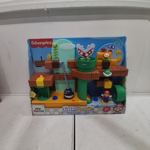 FISHER-PRICE LITTLE PEOPLE MY MARIO ADVENTURE PLAYSET WITH MUSIC SOUNDS & FIGURES (MODEL: JNP-9633) image 4