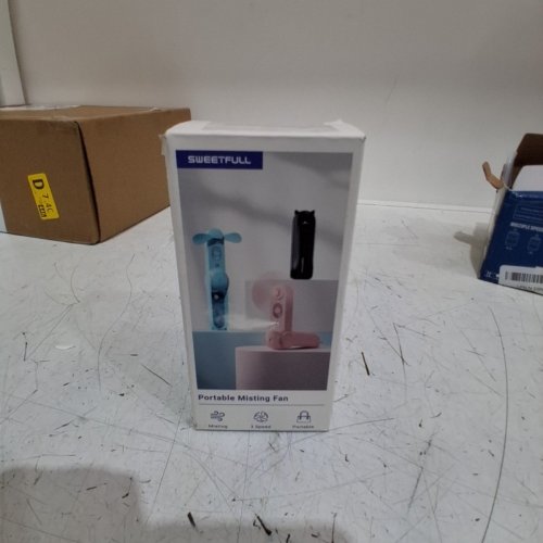 SWEETFULL PORTABLE HANDHELD MINI MISTING FAN - 15 ML - BLACK image 6