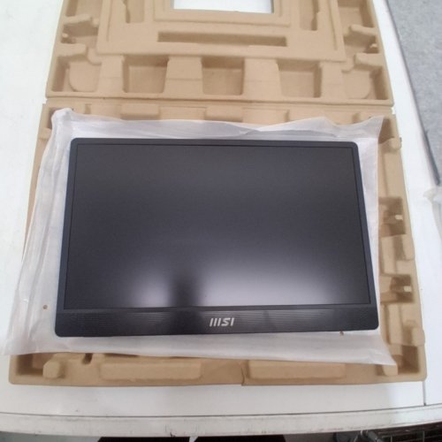 MSI PRO ULTRA-SLIM PORTABLE MONITOR WITH BUILT-IN SPEAKERS - FHD - 15.6" - (MODEL: PRO MP161 E2U) image 5