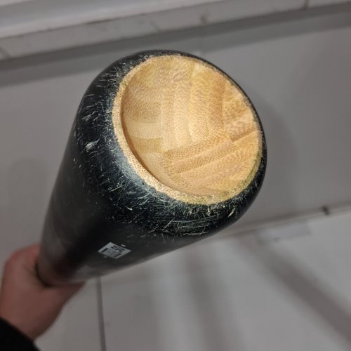MIZUNO BAMBOO CLASSIC BASEBALL BAT - 33" - BLACK - (MODEL: 340465) image 5