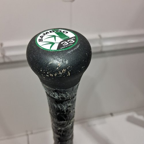 MIZUNO BAMBOO CLASSIC BASEBALL BAT - 33" - BLACK - (MODEL: 340465) image 6