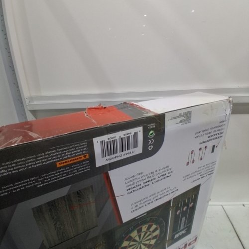 DMI SPORTS PARIS LIGHTED SET DARTBOARD CABINET-BRISTLE - RUSTIC GREY - (MODEL: D4400W) image 3