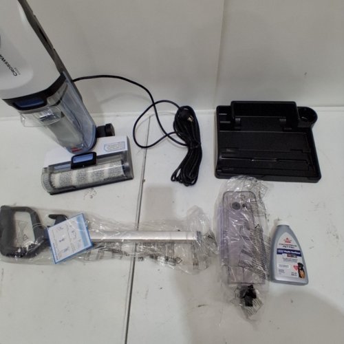BISSELL CROSSWAVE EDGE CORDED WET/DRY VACUUM CLEANER & FLOOR WASHER - 120V - WHITE / BLACK (MODEL:4111B) image 4