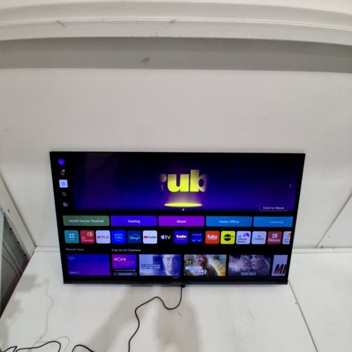 LG LB65 HD LED SMART WEBOS TV - 32" - BLACK (MODEL: 32LB650BPUA) image 2