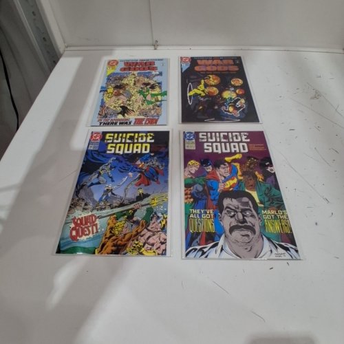 4 ASSTD DC SUICIDE SQUAD AND WAR OF THE GODS COMIC BOOKS - SUICIDE SQUAD #60,#61, WAR OF THE GODS #3, AND #4 - VARIOUS AUTHORS image 2
