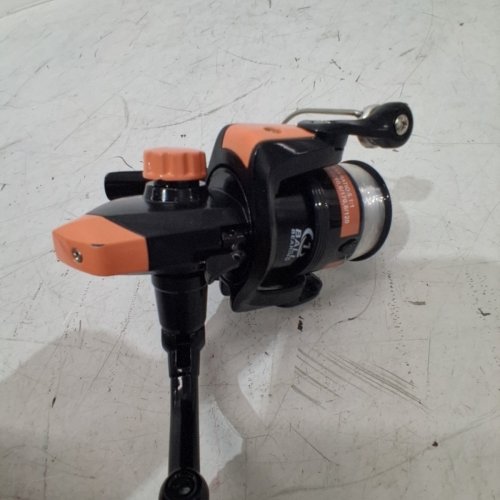 ARCTIC ANGLER ICE FISHING SPINNING REEL - 5:1:1 - PEACH / BLACK image 3
