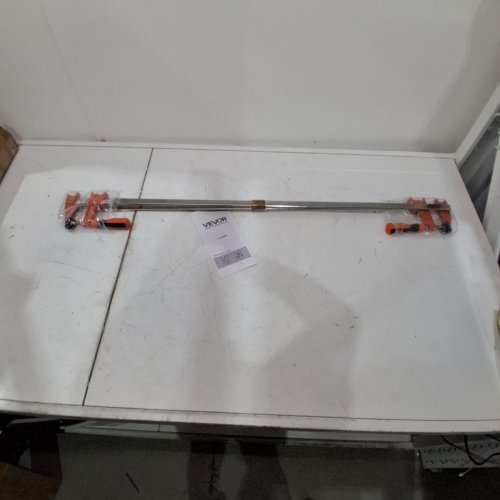 2PK BAR F CLAMPS FOR WOODWORKING - 36" - 600LB LOAD LIMIT - ORANGE/SILVER (MODEL: F600-36) image 2