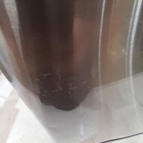 STAINLESS STEEL TOUCHLESS TRASH CAN WITH BUTTERFLY LID - 70L - SILVER (MODEL: LY-38) image 4