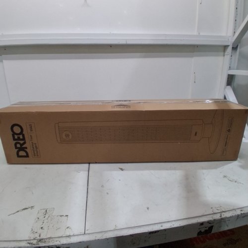 DREO ADJUSTABLE HEIGHT SMART TOWER FAN - 9 SPEED - 4 MODE - 20DB - 35W - BLACK (MODEL: DR-HTF024S) image 7