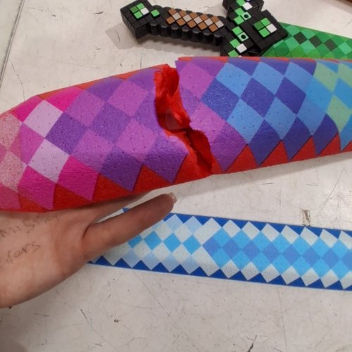 4PK XSHOT FOAM TOY SWORDS - ASSORTED COLOURS image 3