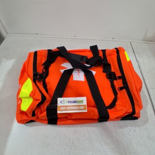 PRIMACARE FIRST RESPONDER BAG FOR TRAUMA - PROFESSIONAL COMPARTMENT KIT CARRIER FOR EMERGENCY MEDICAL SUPPLIES - 21" X 12" X 9" - ORANGE (MODEL: KB-4135-O) image 3