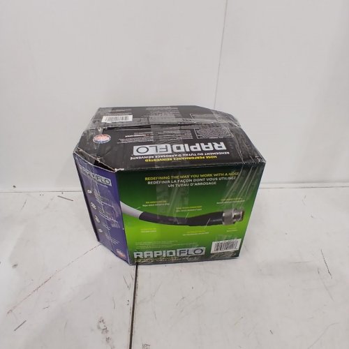 RAPID FLO COMPACT KINK RESISTANT GARDEN HOSE - 100FT - BLACK (MODEL: 1845730) image 4