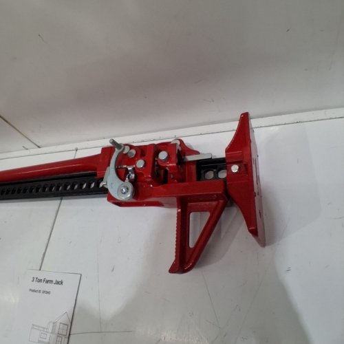 GARVEE TECH FARM JACK - 3TON CAPACITY - 48" - RED/BLACK image 3