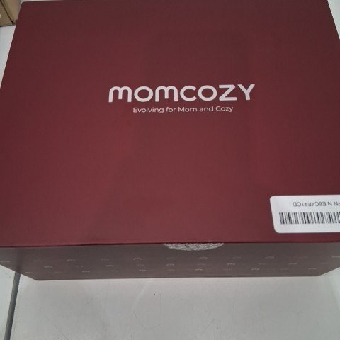 MOMCOZY AIR 1 ULTRA-SLIM HANDS-FREE WEARABLE BREAST PUMP WITH WIRELESS CHARGING CASE - COZY RED (MODEL: AIR 1) image 5