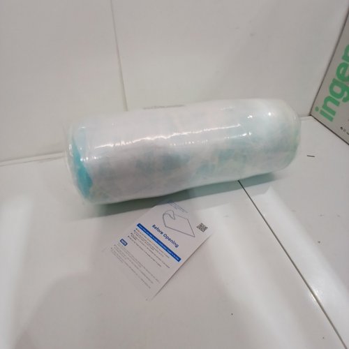 MEMORY FOAM MATTRESS TOPPER - 3" - TWIN - BLUE (MODEL: TP-HM-3T) image 2
