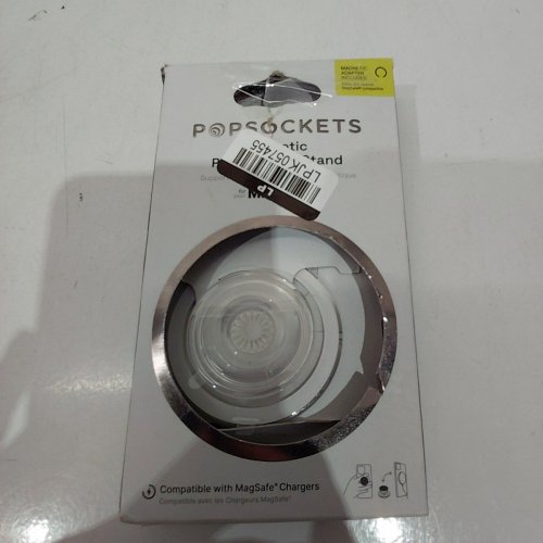 POPSOCKET MAGNETIC PHONE GRIP & STAND FFOR MAGSAFE DEVICES - CLEAR image 2