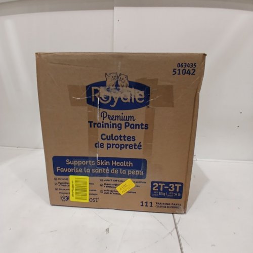 111PK ROYALE PREMIUM TRAINING PANTS/ DISPOSIBLE DIAPERS - 2T-3T (MODEL: 51042) image 3
