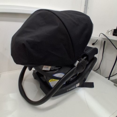 GRACO SNUGRIDE 35 LITE LX INFANT CAR SEAT - 4-35LBS CAPACITY - GOTHAM FASHION BLACK/GREY (MODEL: 2143034) image 4
