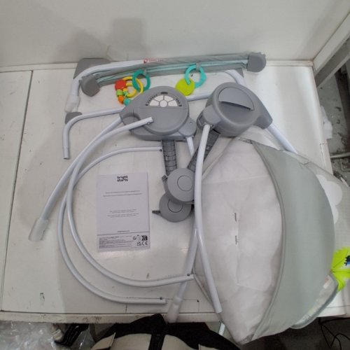 BRIGHT STARTS PLAYFUL PARADISE PORTABLE AUTOMATIC BABY SWING WITH MUSIC image 2