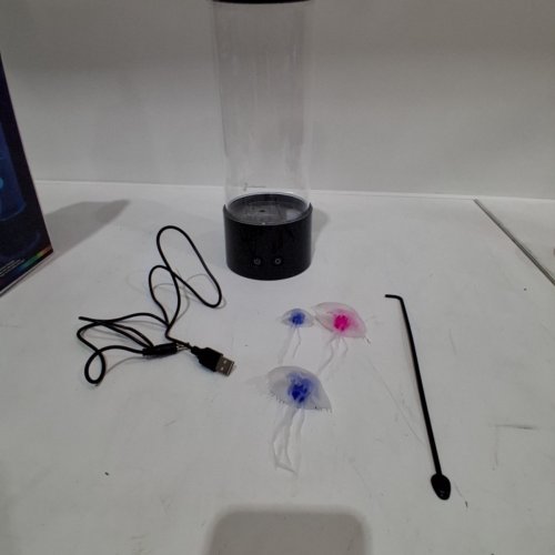 ENERGETIC LIGHTING RGBW JELLYFISH LAMP - BLACK (MODEL: MTSL4006AHB) image 5