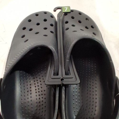 UNISEX GEORGE CLOG CROCK SHOE - SIZE 7 WOMEN 5.5 MEN - BLACK (STYLE: 24CLOGY26) image 4
