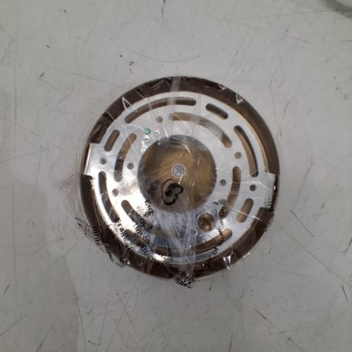 MID CENTURY BATHROOM VANITY 2 LIGHT FIXTURE WITH FROSTED GLASS - 17" - 120V - 60W - E26 - BRASS GOLD image 5