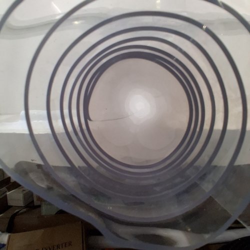 WATERPROOF PVC TABLE PROTECTOR MAT - 36" X 60" - CLEAR (F085-20T-9201550) image 3