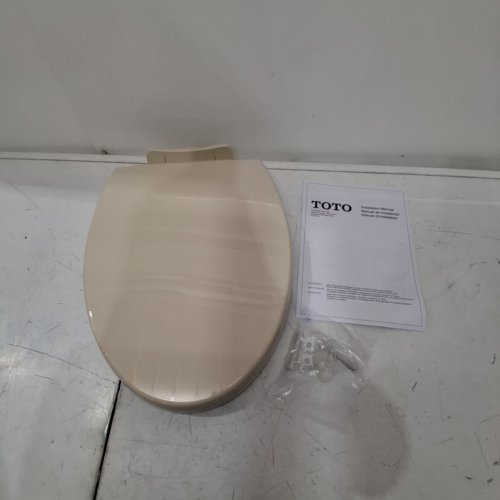 TOTO SOFTCLOSE ELONGATED TOILET SEAT - BONE (MODEL: SS114#03) image 2