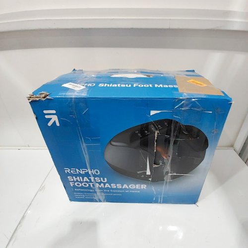 RENPHO HEATED SHIATSU FOOT MASSAGER - BLACK/GREY (MODEL#: RF-FM059) image 4