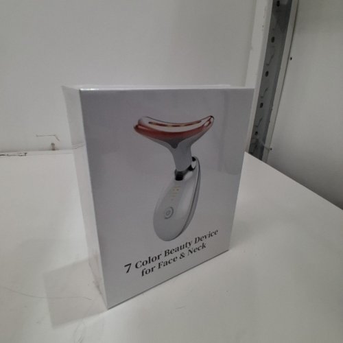 SUENOHYU FACIAL RED LIGHT THERAPY WITH 7 LED COLOURS - PINK image 2