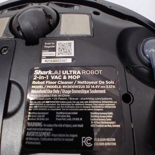 SHARK MATRIX PLUS 2-IN-1 ROBOT VACUUM & MOP WITH XL HEPA SELF-EMPTY BASE / BAGLESS / 60-DAY CAPACITY & MATRIX CLEAN NAVIGATION - BLACK (MODEL: AV26101ECA/RV2600CA) image 8